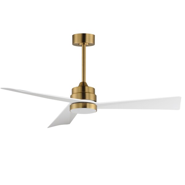 Maxim Lighting Vortex 52'' Indoor Fan with LED Light Kit, Natural Aged Brass 88837WTNAB - main